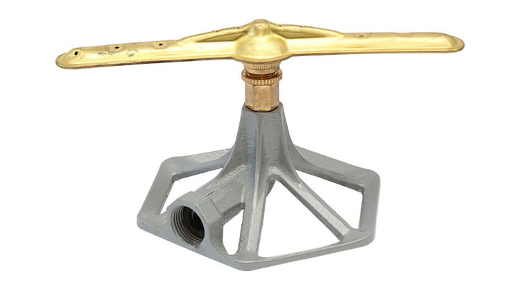 Metal Base With পিতল 2 Arm Rotatory Sprinkler