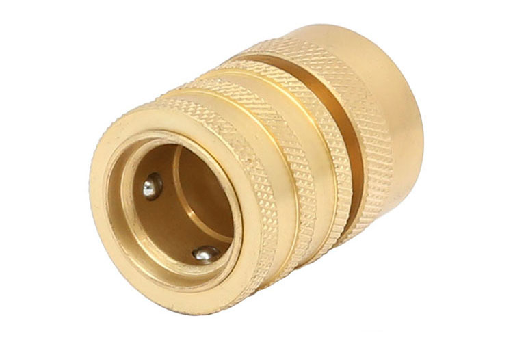 3/4 কFemale পিতল Quick Hose Connector with water stop